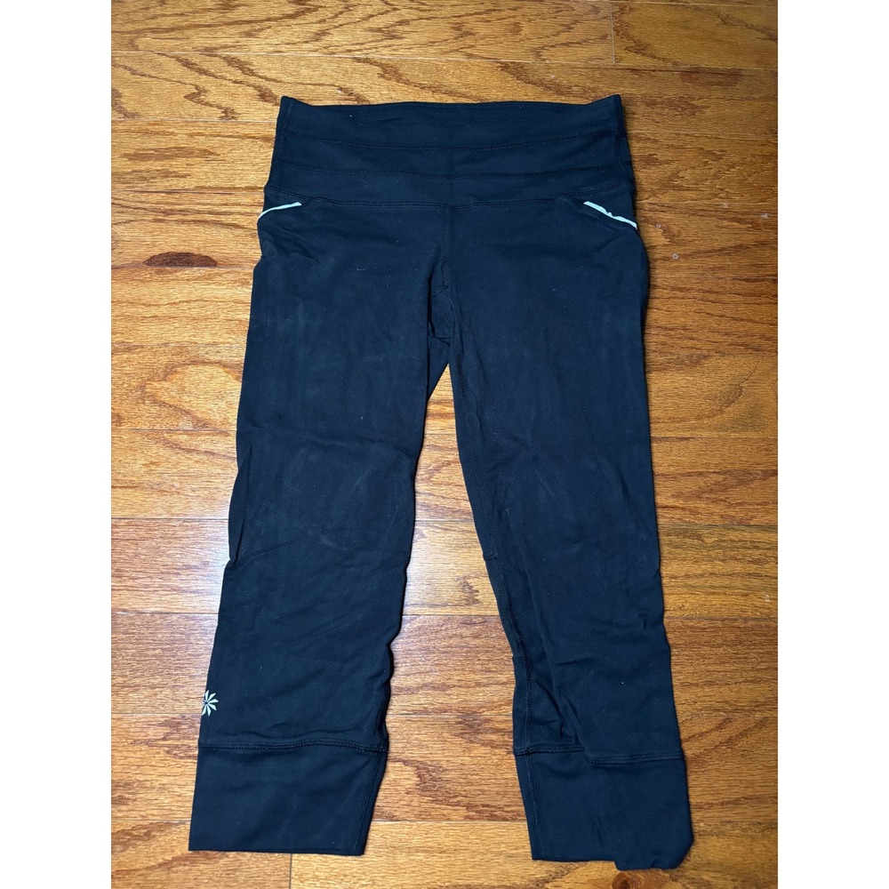 Athleta Black Legging Capris size XS